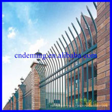 Nous offrons Green Palisade Fence Security Galvanized Safety Boundary Fence Gates &amp; Pales for Export
